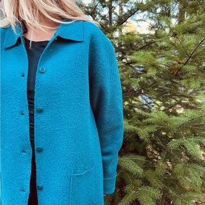 Eileen fisher wool coat